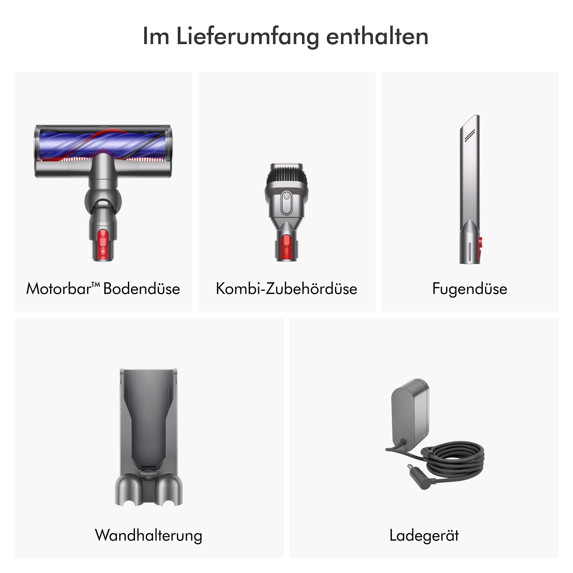Dyson V8™ Advanced kabelloser Staubsauger (Silber/Nickel)