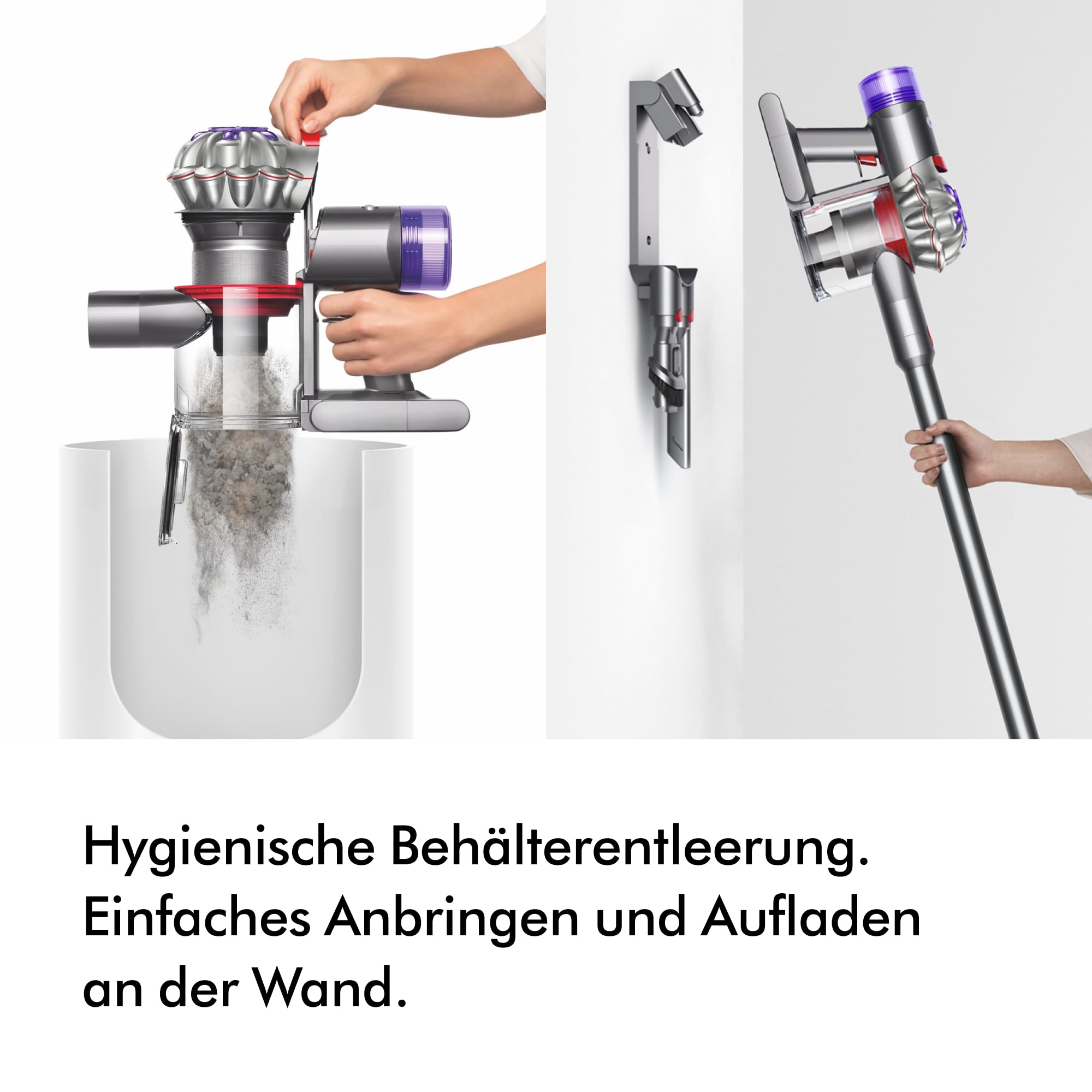 Dyson V8™ Advanced kabelloser Staubsauger (Silber/Nickel)