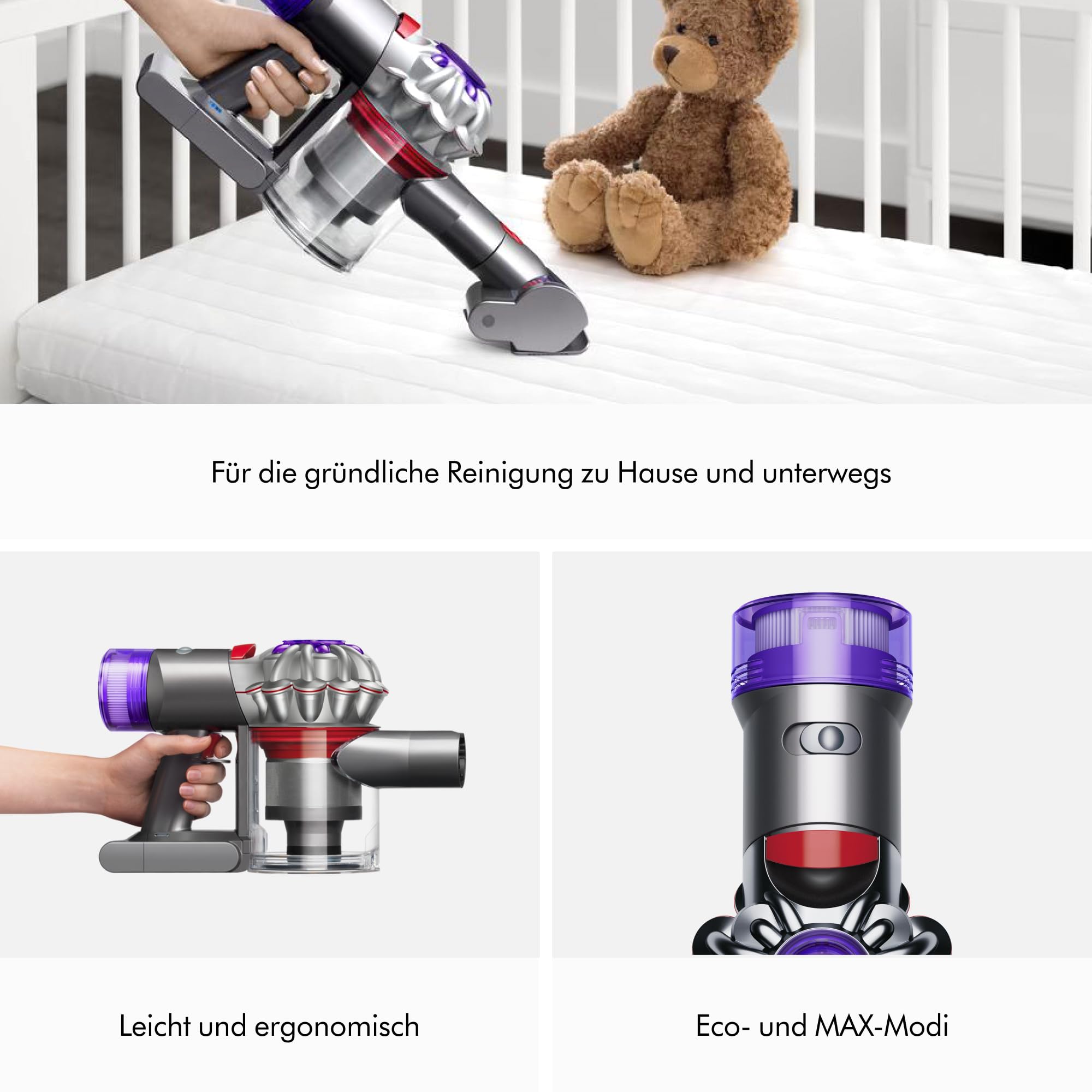 Dyson Car+Boat Handstaubsauger (Silber)