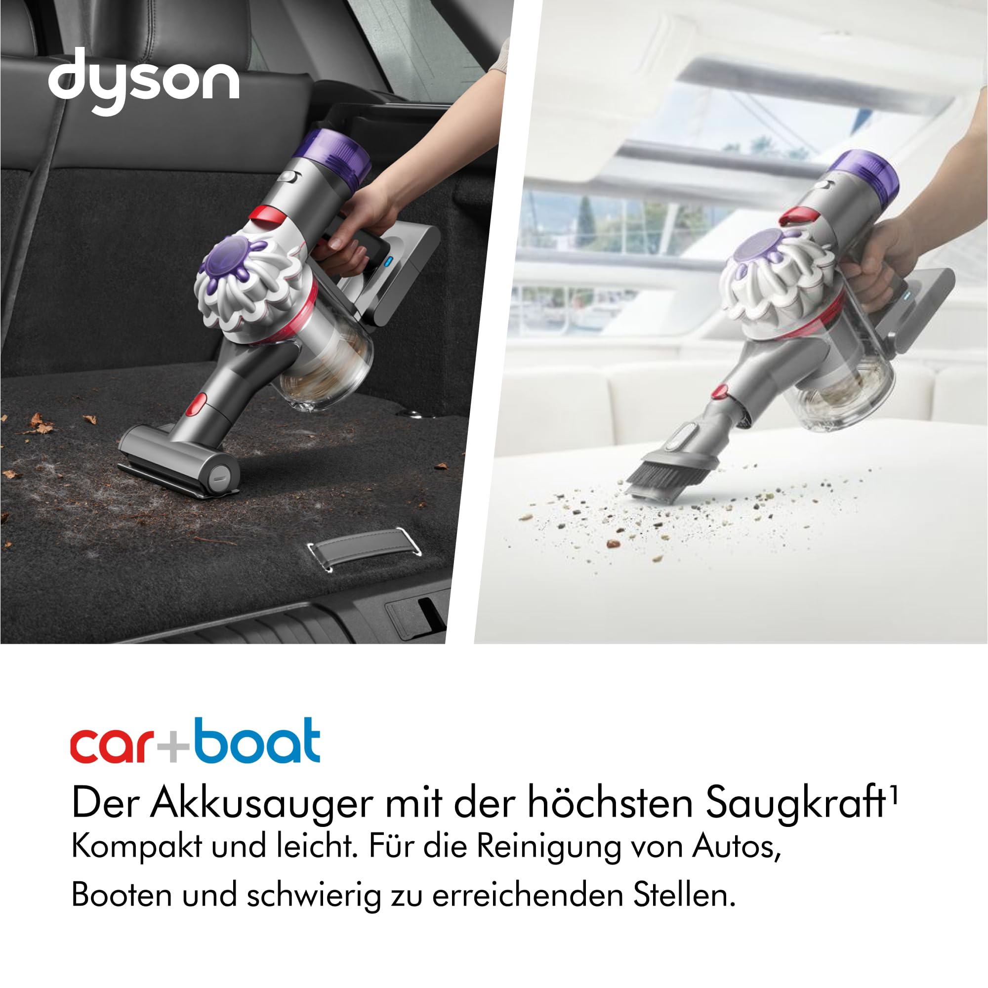 Dyson Car+Boat Handstaubsauger (Silber)