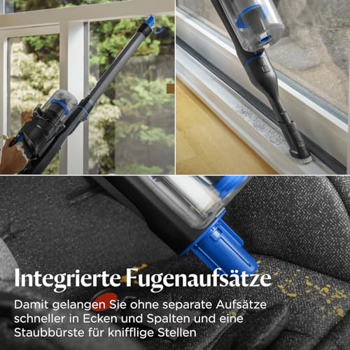 Bissell PowerClean FurGuard Akku-Staubsauger, 280W, 50 Min Laufzeit, HEPA-Filter, FurFinder-Licht, selbstreinigende Bürste